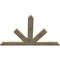 Ekena Millwork Saratoga Rough Sawn Timber Gable Bracket, Douglas Fir, 72"W x 48"H x 2"D x 6"F, 16/12 Pitch GBW072X48X0206SAR00RDF - alternate 4